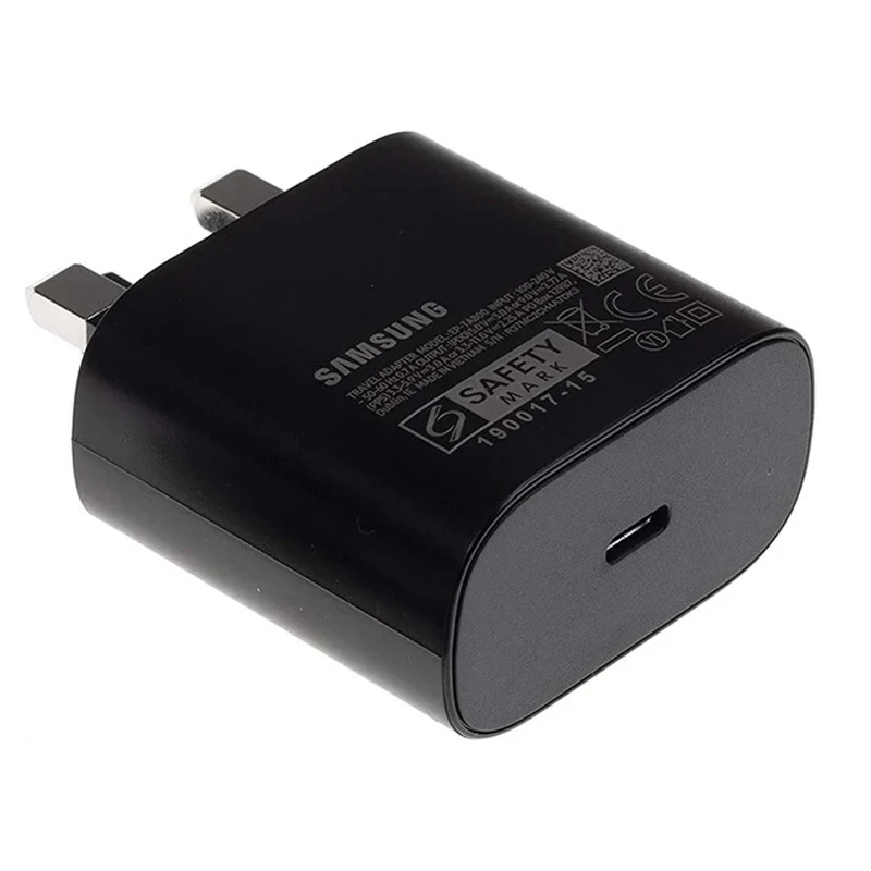 تصویر  شارژر دیواری 25 وات سامسونگ SUPER FAST مدل EP-TA800 