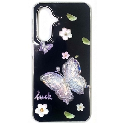 تصویر  کاور فانتزی پروانه ای برجسته مناسب برای Samsung Galaxy A21s
